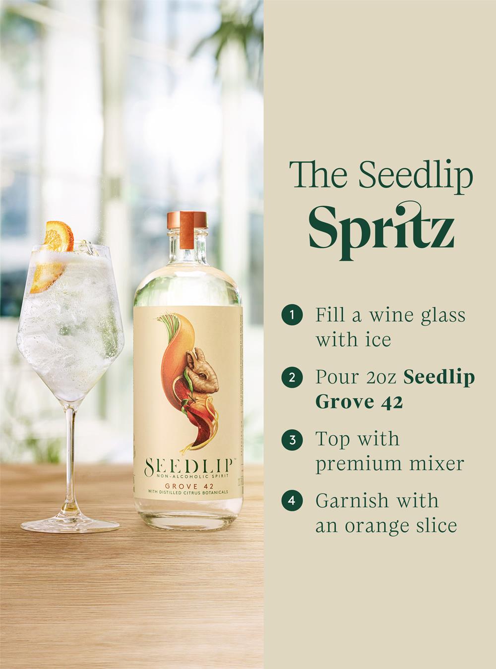 Seedlip Grove Gin sans alcool - Acheter en ligne sur Flavor Shop -  Celebrating Taste
