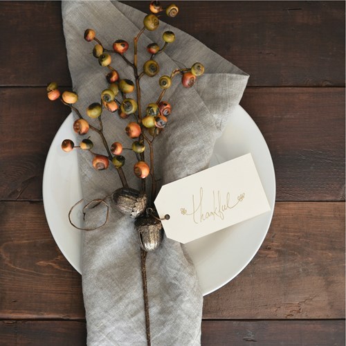 Holiday Table Setting